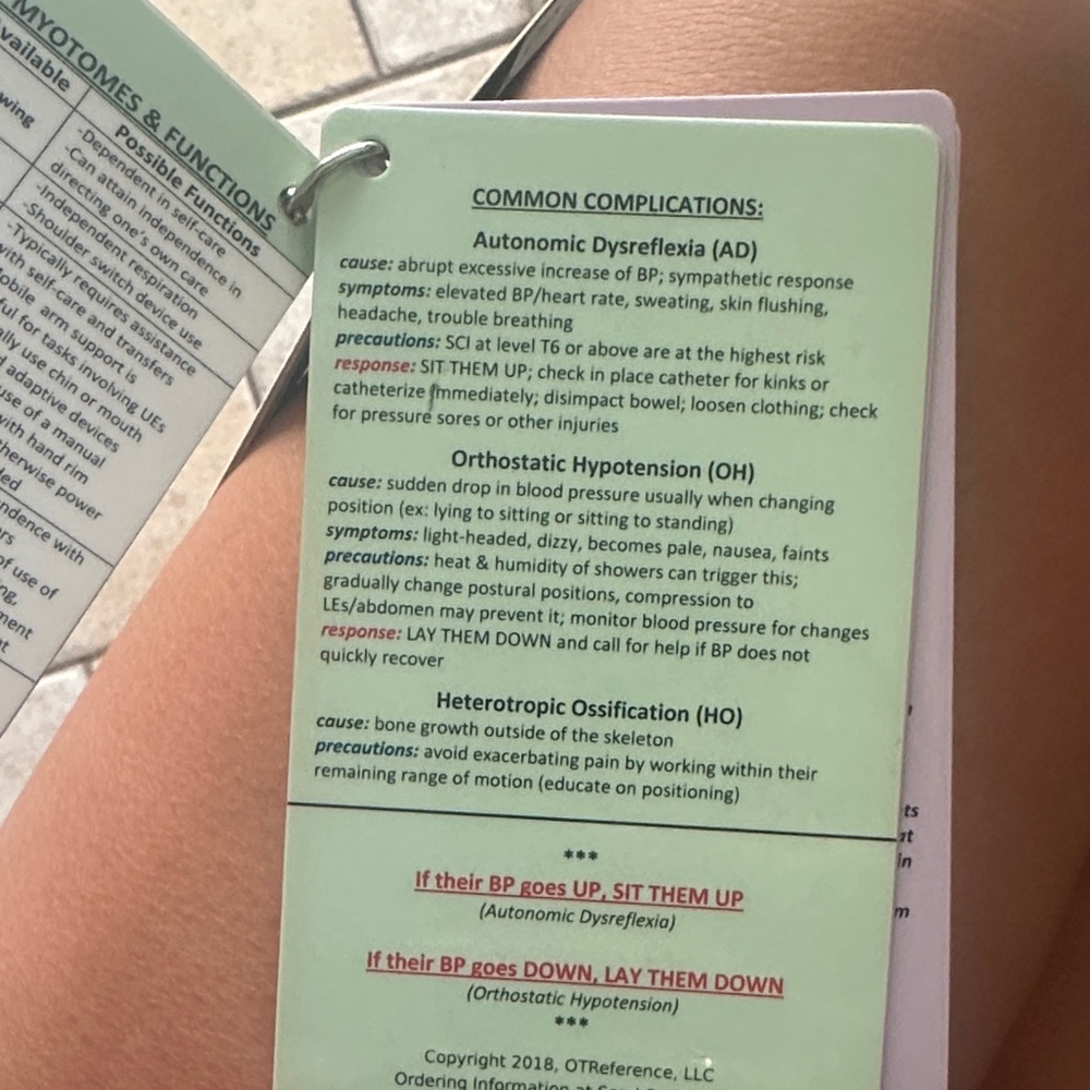 OT Reference Pocket Guide - Picture 4 of 4